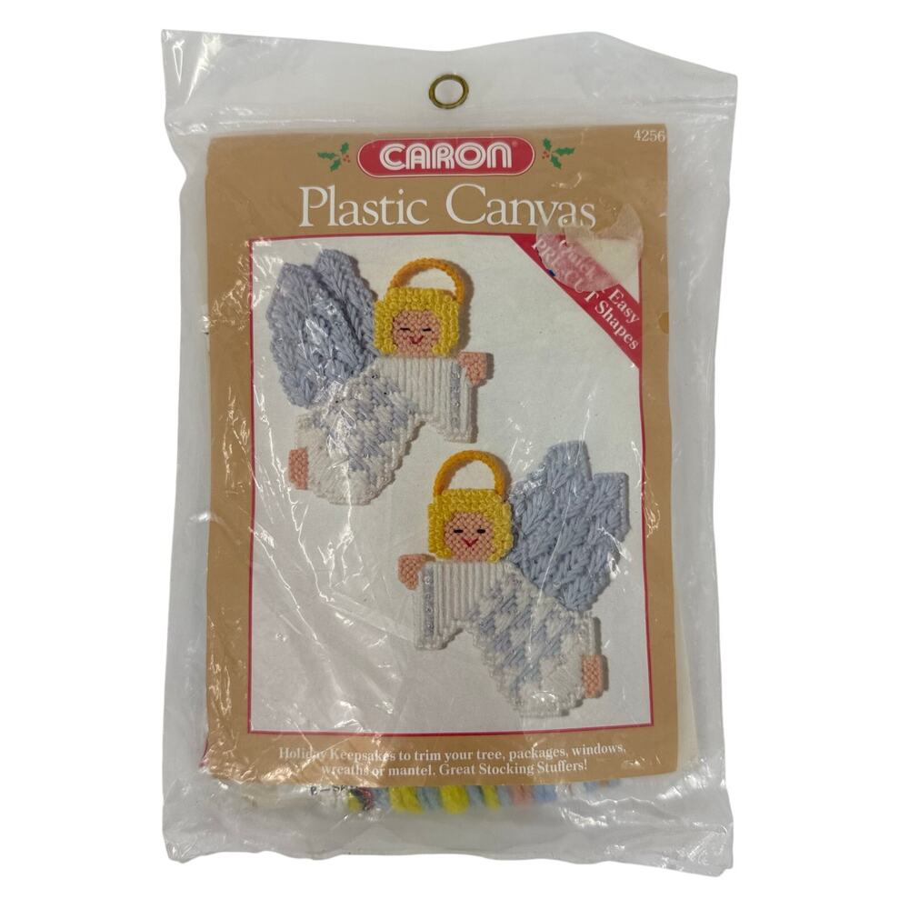 Caron Heavenly Angels Christmas Holiday Ornaments Needle Art Kit